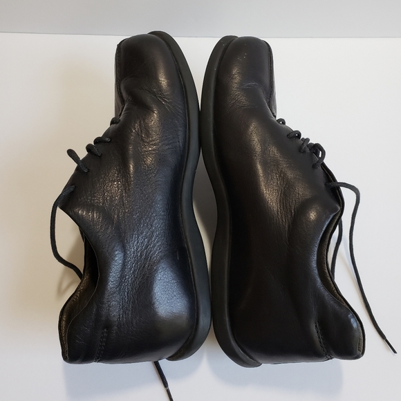 Wolky Leather Black Laceup Tie Comfort Shoe Size 37 (US 6) Occupational EUC - Picture 3 of 10